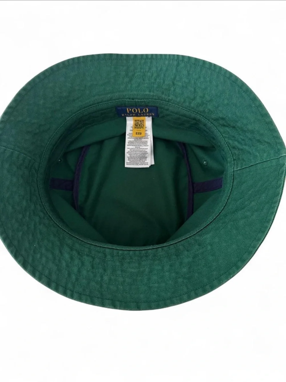 🐻 Polo Ralph Lauren Polo “Preppy Bear” Twill Bucket Hat Green Size: L